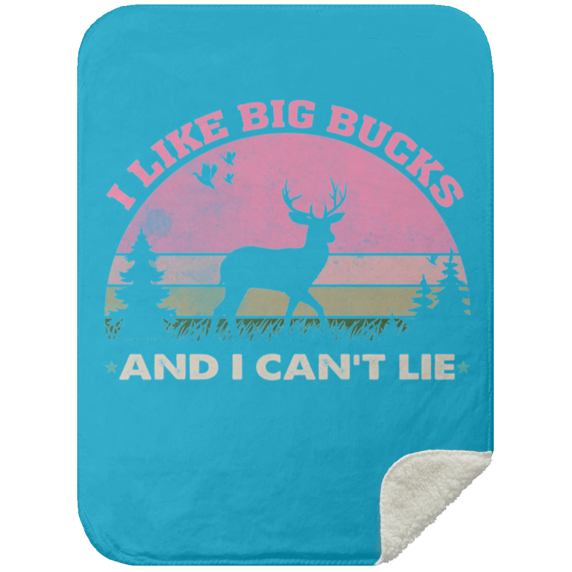 Mink Sherpa Blanket 30x40