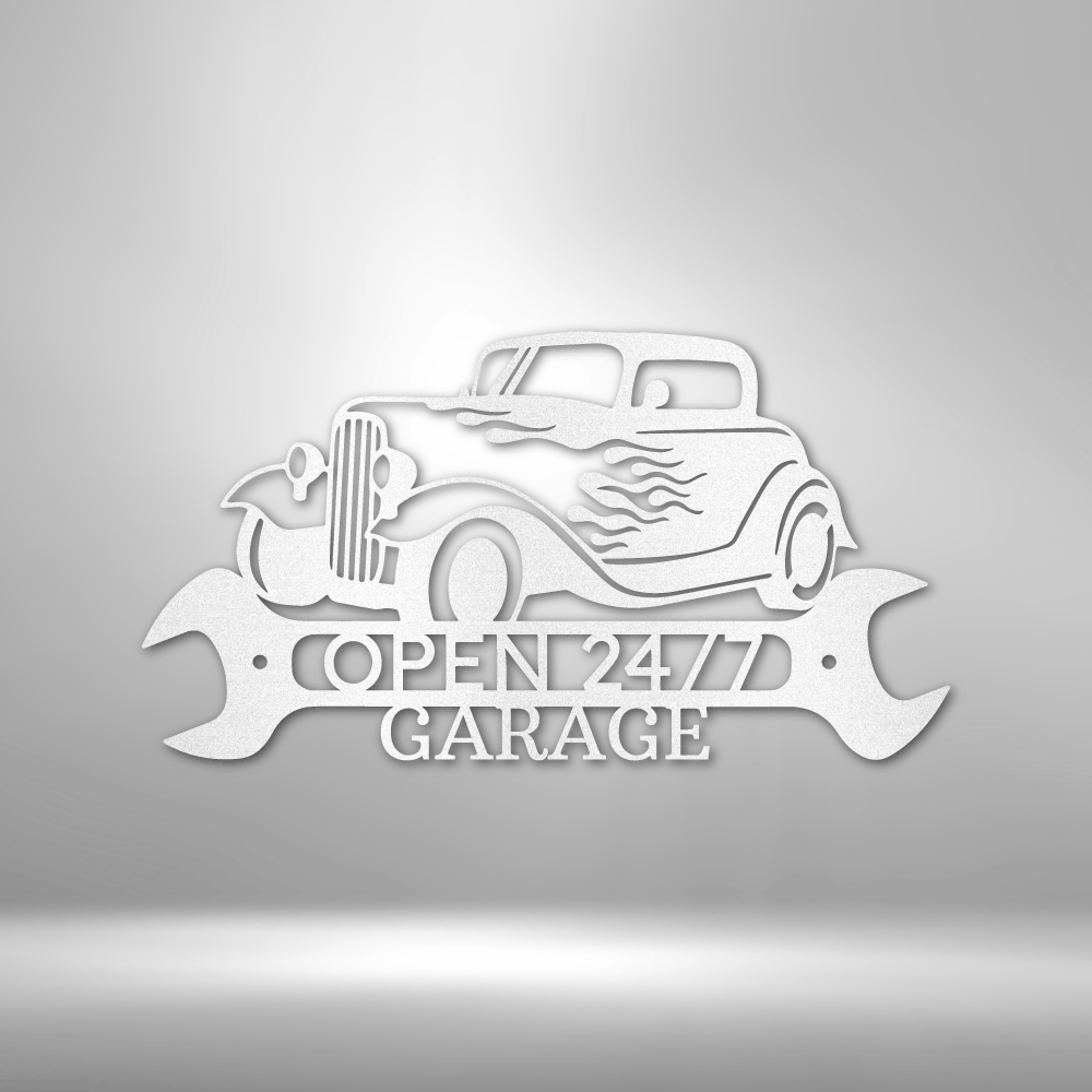 Graduation Monogram - Steel Sign