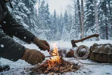 How to Build a Fire in Any Condition: The Survivor's Guide