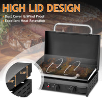 Portable Tabletop Gas Grill for Camping & Travel