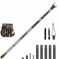 Tactical Hiking Walking Stick Survival Trekking Pole