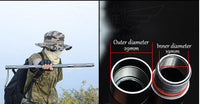 Tactical Hiking Walking Stick Survival Trekking Pole