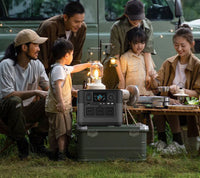 1200W Portable Power Station LiFePO4 Solar Generator