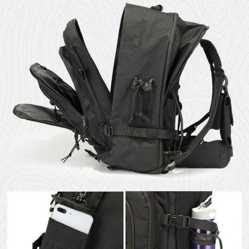 Large Capacity Tactical Backpack – Durable & Multi-Pocket Design for Hiking & Travel