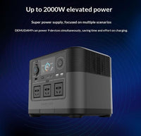 1200W Portable Power Station LiFePO4 Solar Generator
