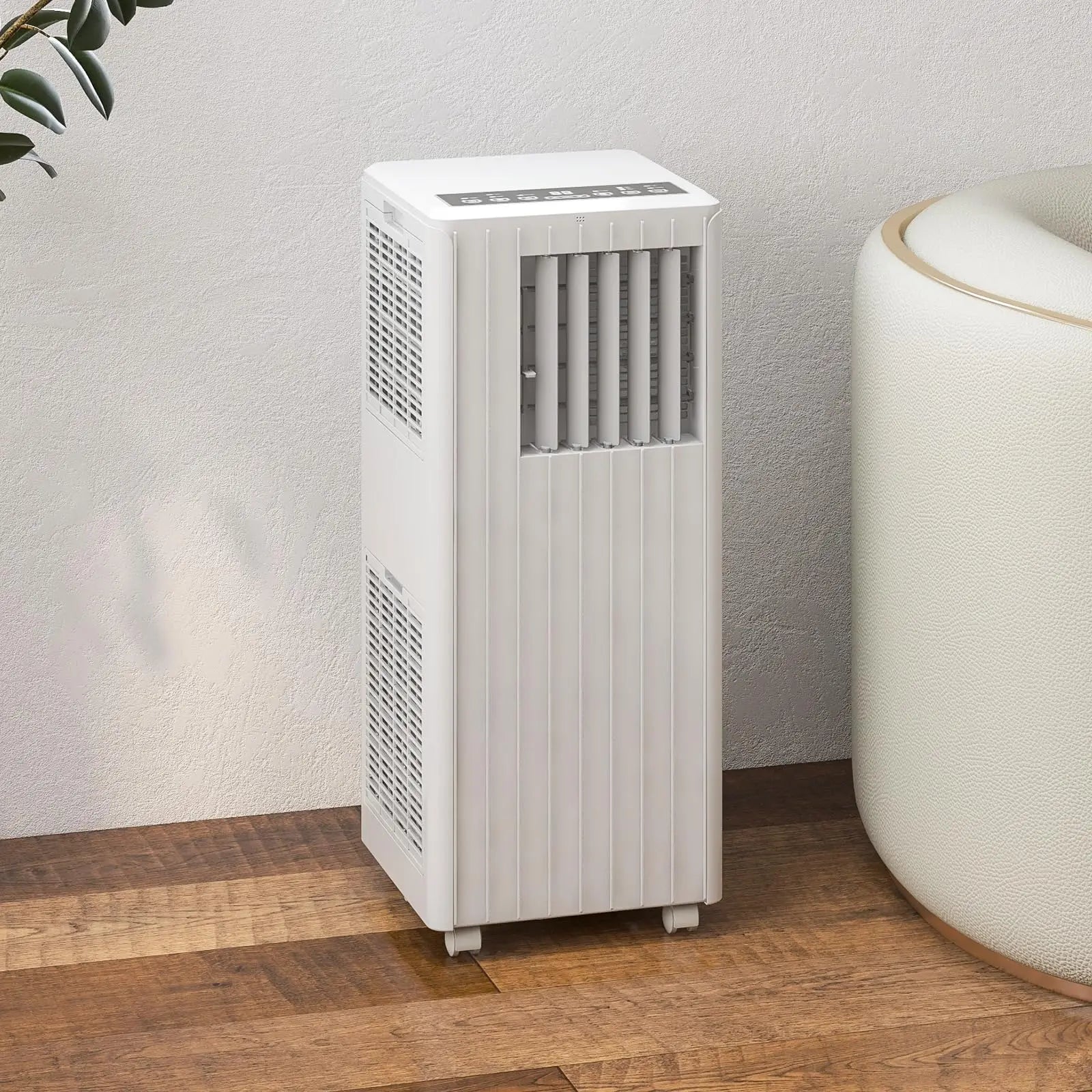 8,000 BTU Portable Air Conditioner – Remote Control AC Unit for Rooms up to 350 Sq. Ft.