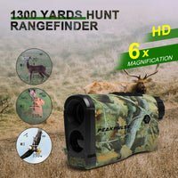 1300 Yard Laser Range Finder for Hunting & Hiking
