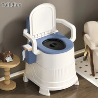 Portable Travel Toilet Chair for Adults & Camping