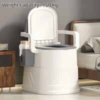Portable Travel Toilet Chair for Adults & Camping