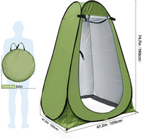 Blue  Pop Up Privacy Shower Tent