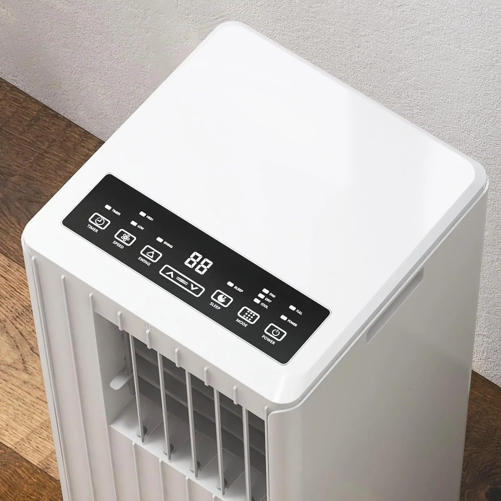 8,000 BTU Portable Air Conditioner – Remote Control AC Unit for Rooms up to 350 Sq. Ft.