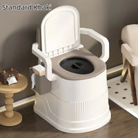 Portable Travel Toilet Chair for Adults & Camping