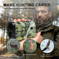 1300 Yard Laser Range Finder for Hunting & Hiking