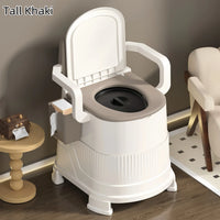 Portable Travel Toilet Chair for Adults & Camping