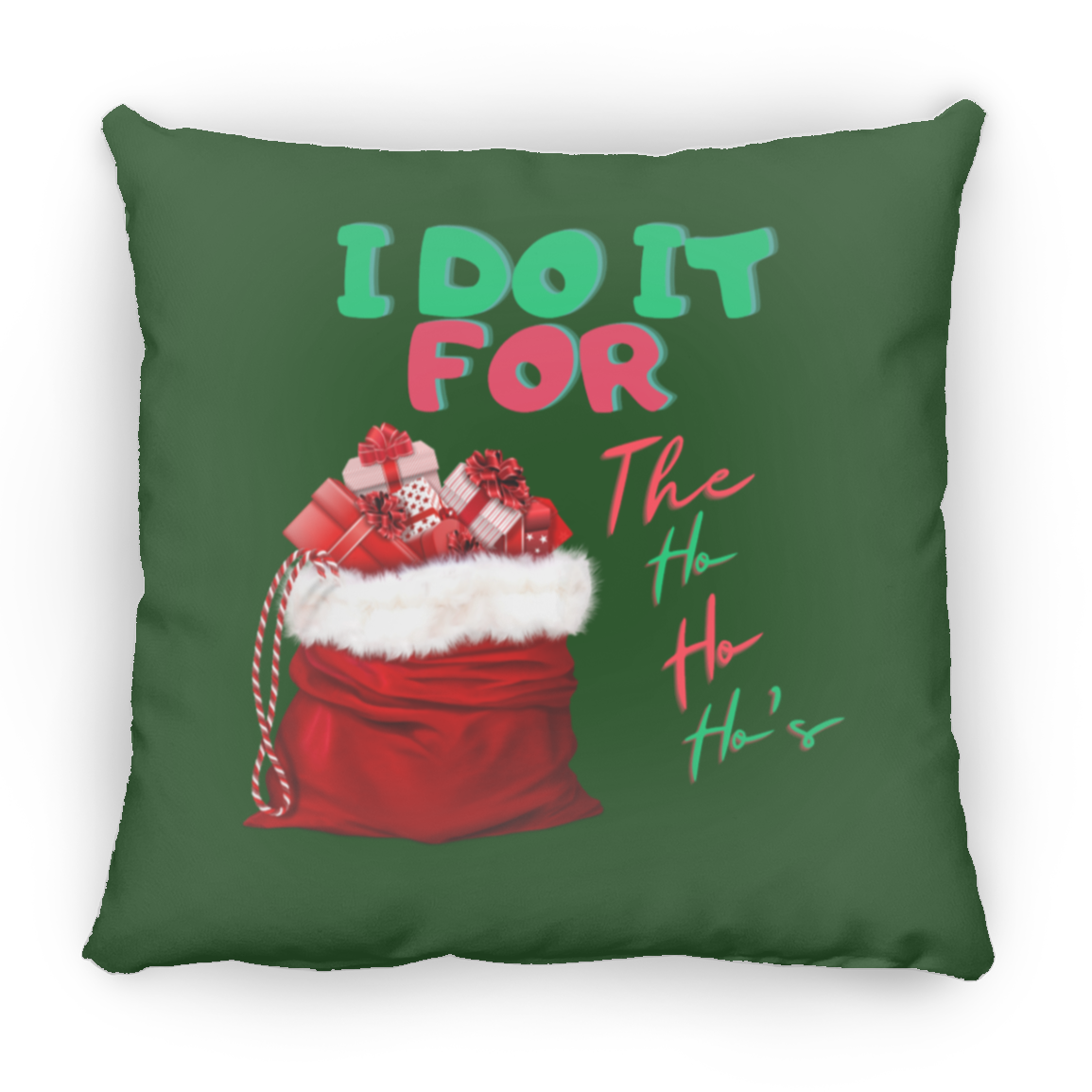 I Do It (1) ZP14 Small Square Pillow