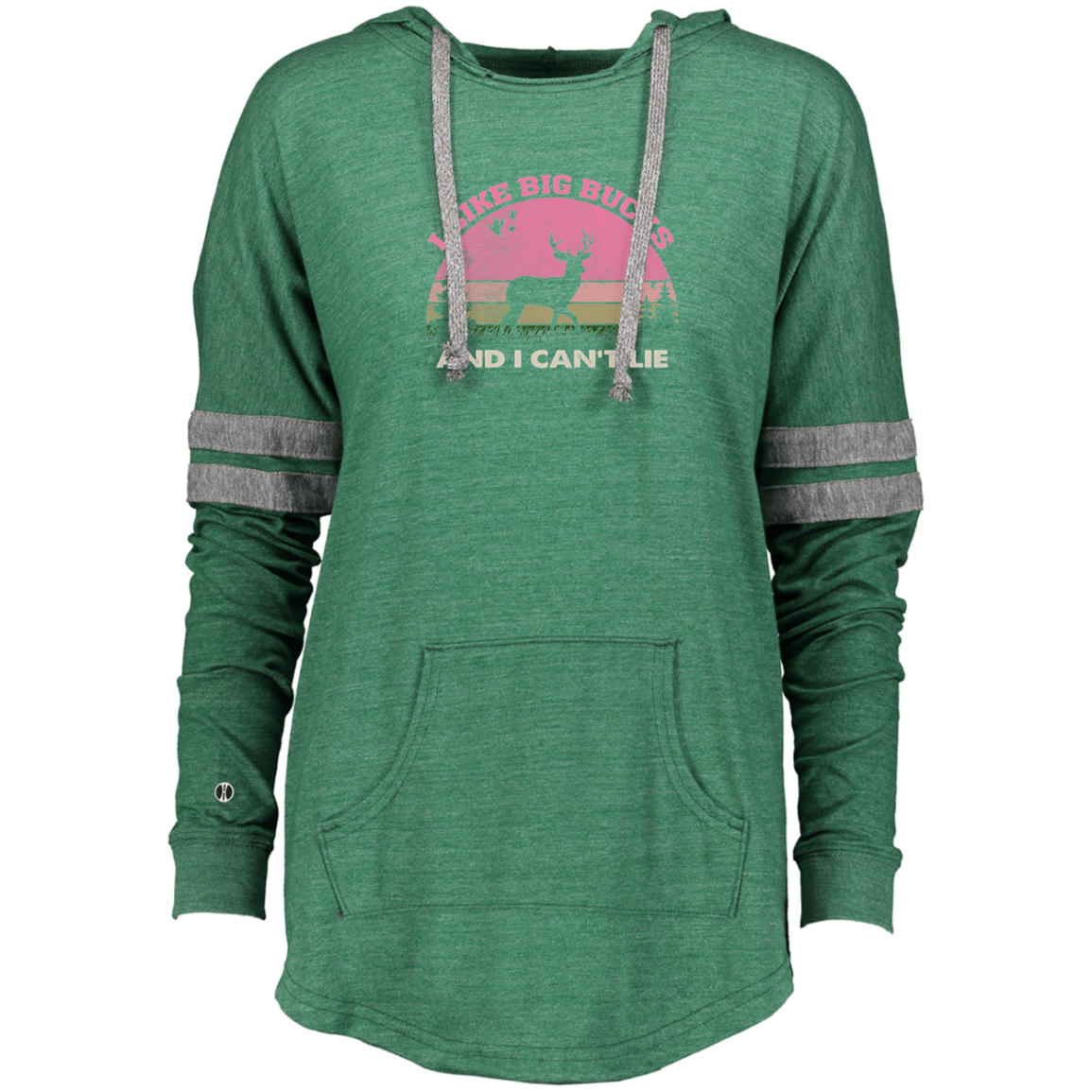 Ladies Hooded Low Key Pullover