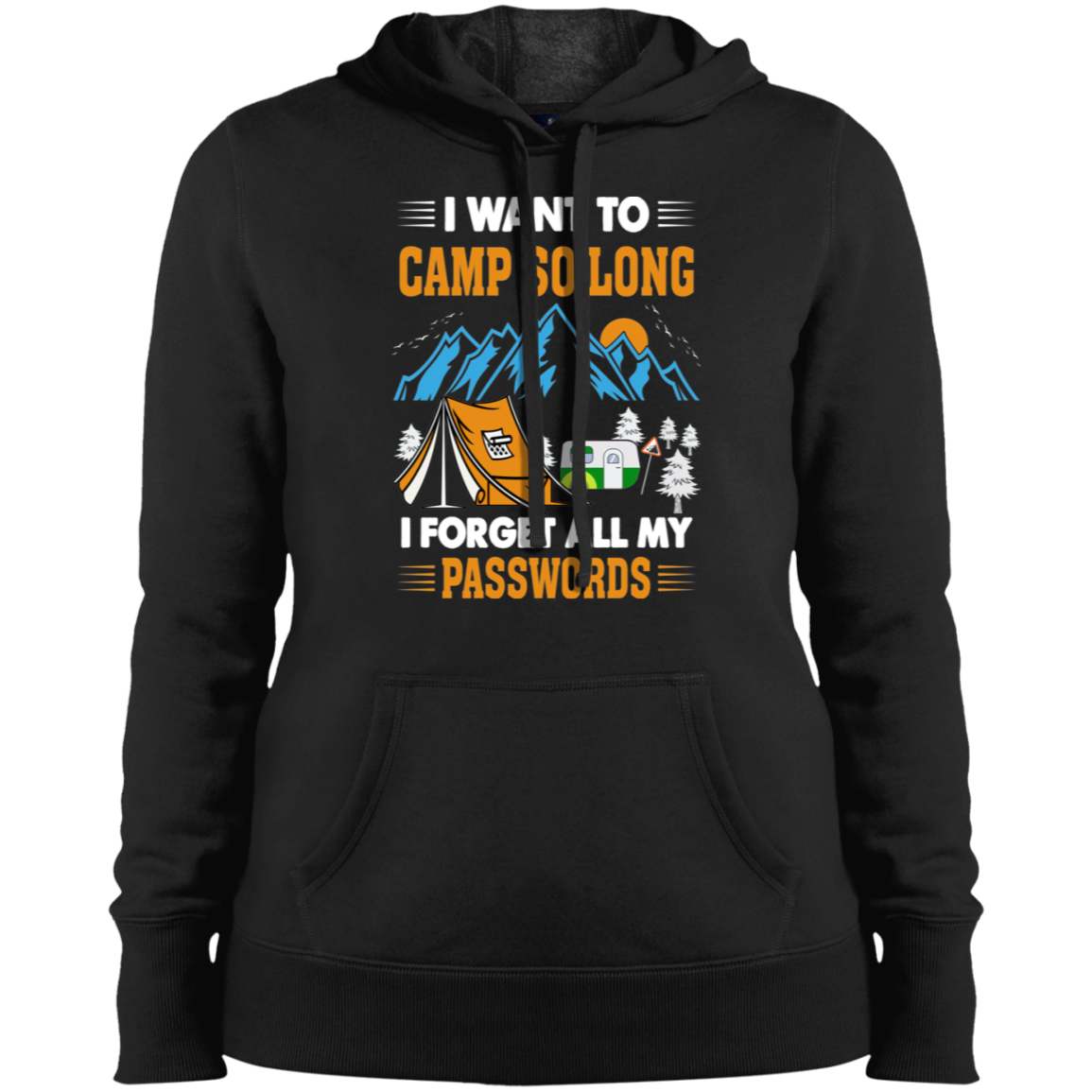 Ladies' Pullover Hooded Sweatshirt