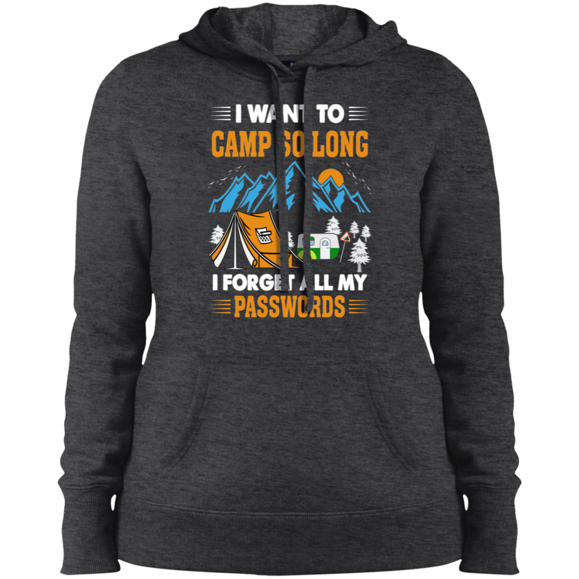 Ladies' Pullover Hooded Sweatshirt
