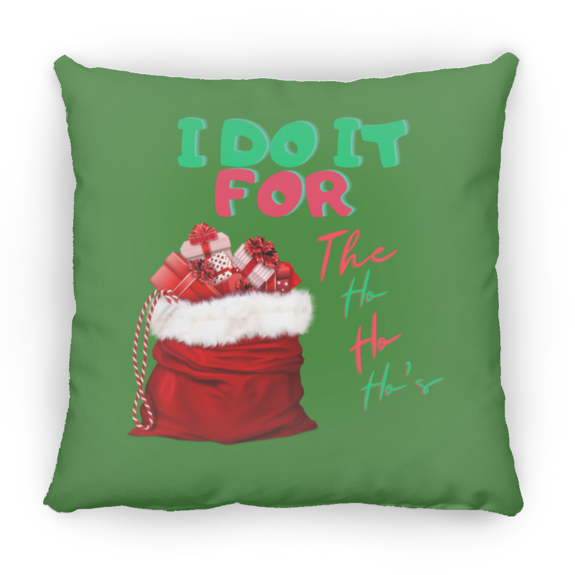I Do It (1) ZP14 Small Square Pillow