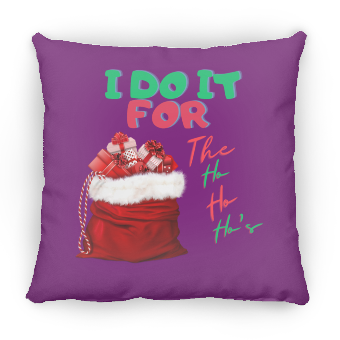 I Do It (1) ZP14 Small Square Pillow