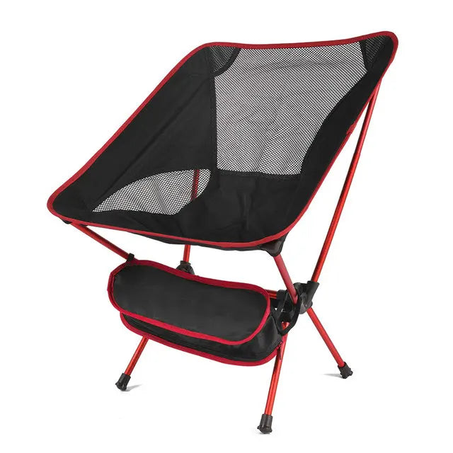 Portable Folding Chair – Ultralight Aluminum for Camping & Hiking | Field to Peak.