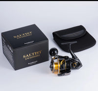 Full Metal Saltwater Spinning Jigging Reel – Heavy Duty Ocean Fishing Reel with 35KG Drag