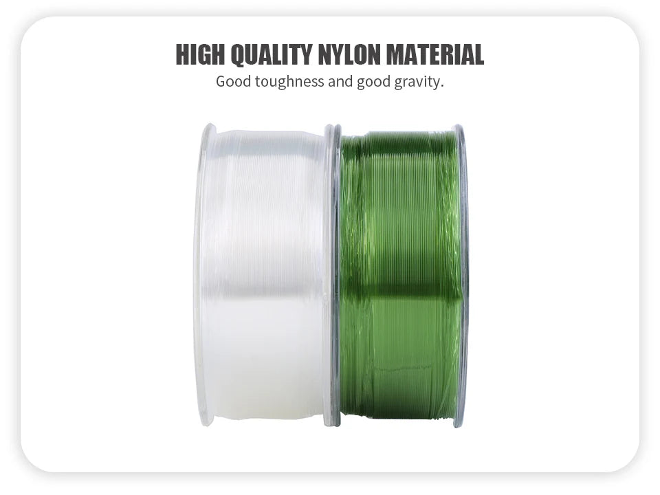 Super Strong Nylon Fishing Line – Heavy Duty Monofilament Fishing Wire (300YD)