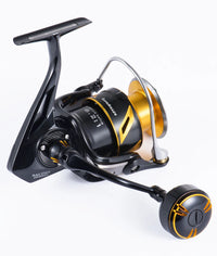 Full Metal Saltwater Spinning Jigging Reel – Heavy Duty Ocean Fishing Reel with 35KG Drag