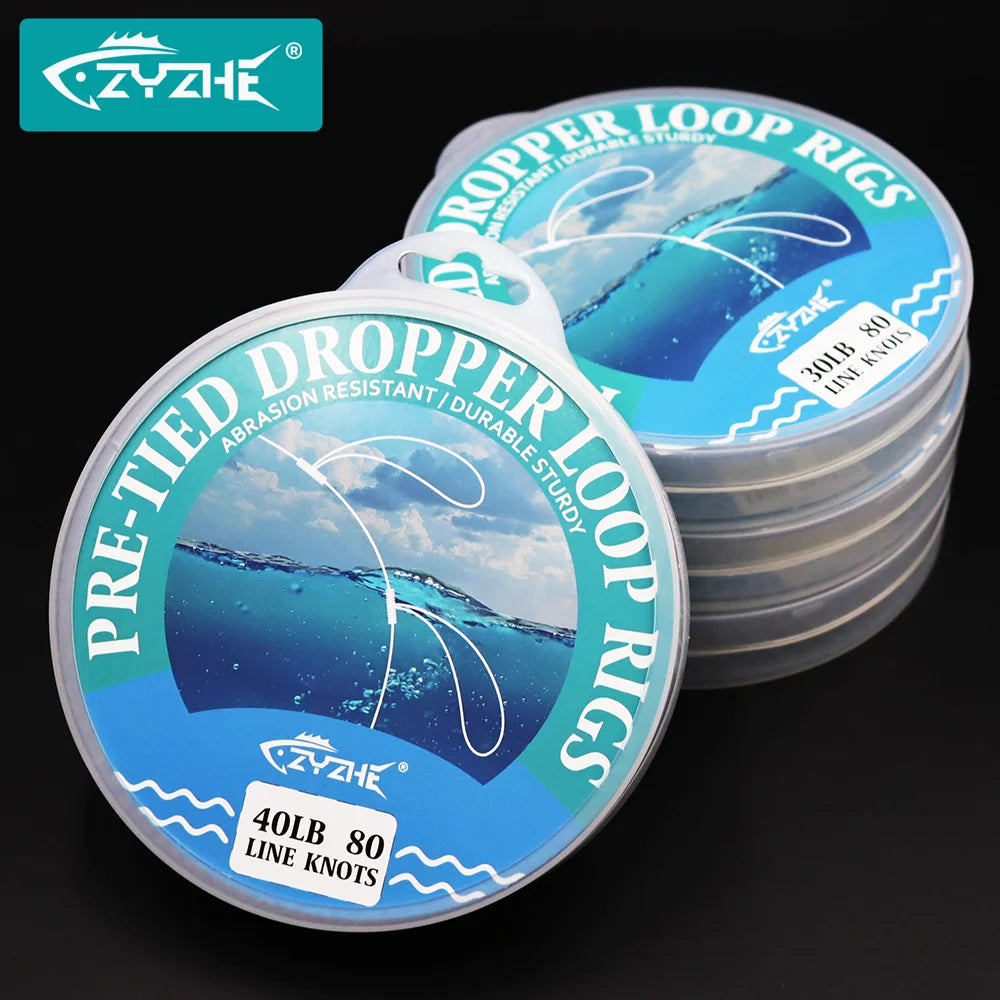 Heavy Duty Pre-Tied Fishing Rigs – Handmade Fishing Line Rigs (10LB-100LB)