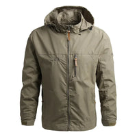 Waterproof Windbreaker Jacket for Hiking & Fishing