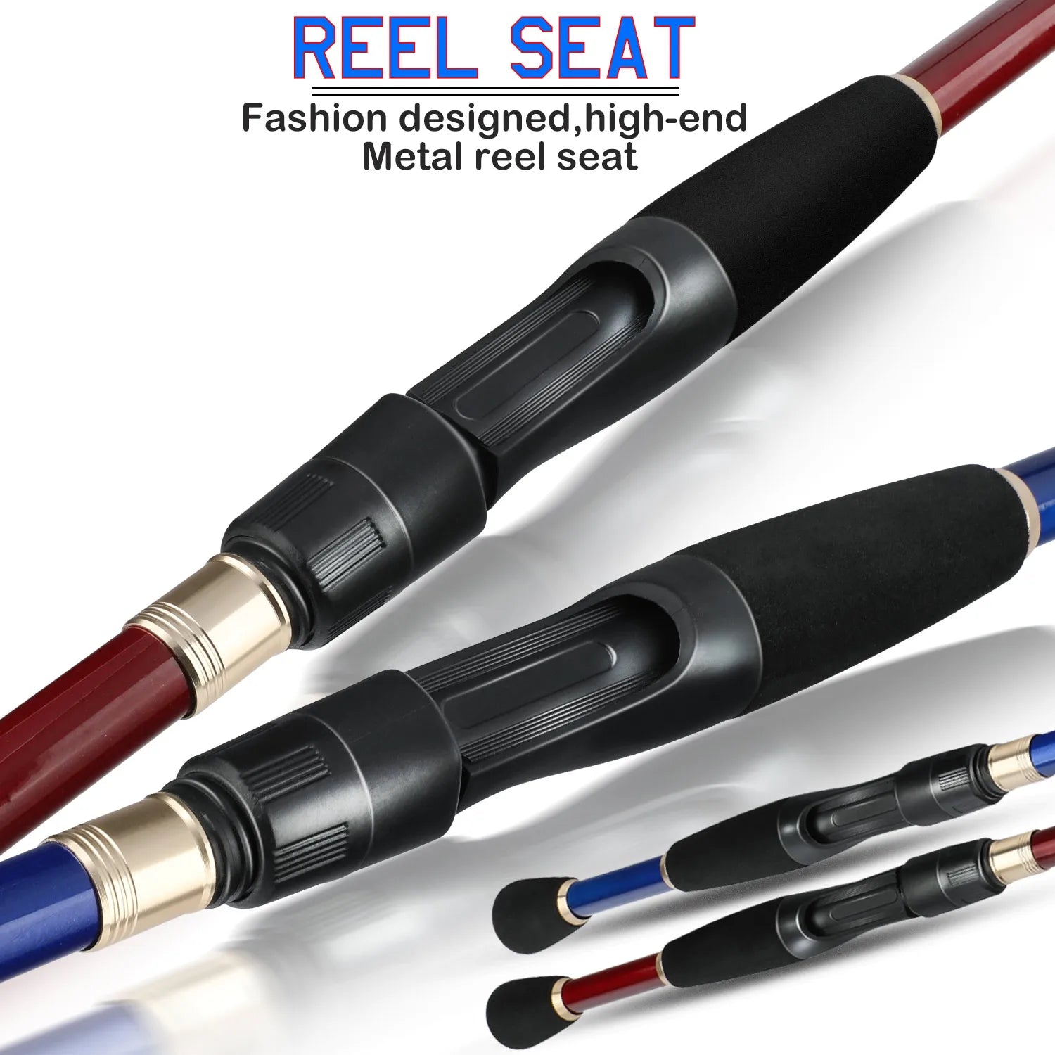 Heavy Duty Carbon Fiber Spinning Fishing Combo – Rod, Reel, Line & Accessories Set