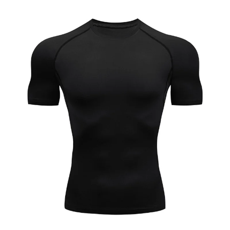Men's Compression Running Shirt Quick Dry Sports Tee