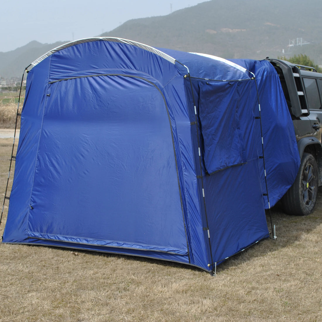 SUV Hatchback Camping Tent – 2-3 Person Tailgate Car Tent with Screen Window for Road Trips