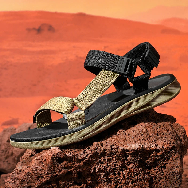 Men's Arch Support Hiking Sandals Outdoor Beach Shoes