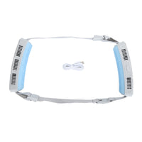Wearable Waist Fan – 3-Speed Outdoor Belt Fan with Cooling Compress Design for Sports & Work