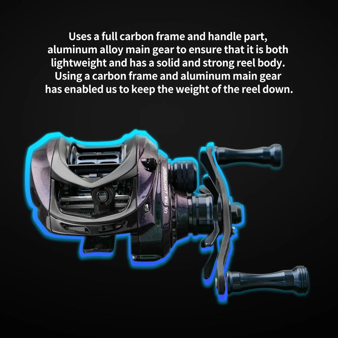 Ultra Lightweight BFS Baitcasting Reel – Ceramic Bearing Fishing Reel with 5KG Drag