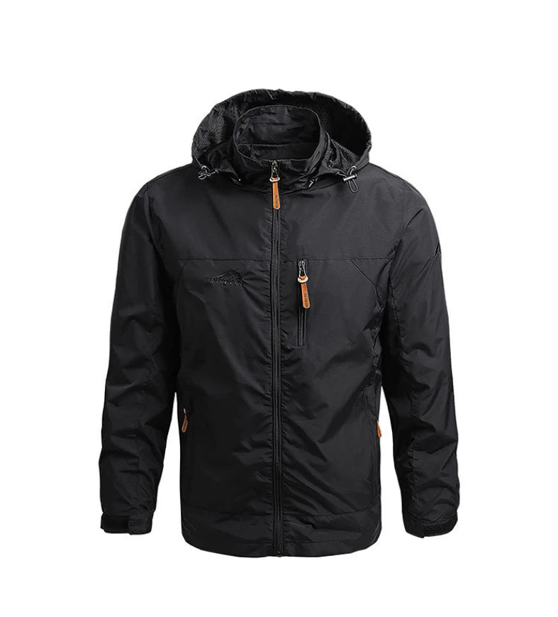 Waterproof Windbreaker Jacket for Hiking & Fishing