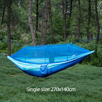 Camping Hammock with Mosquito Net for Outdoor Travel