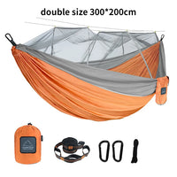 Camping Hammock with Mosquito Net for Outdoor Travel