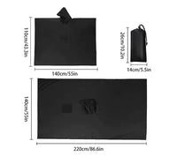 3-in-1 Waterproof Rain Poncho for Camping & Hiking