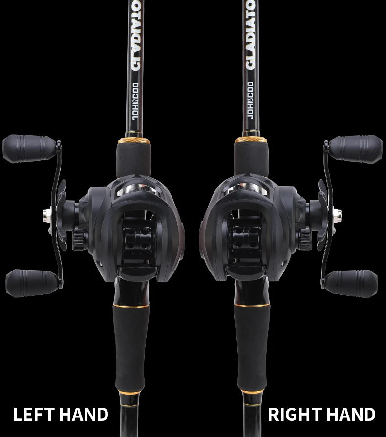 Ultra Lightweight Baitcasting Reel – High Speed Magnetic Brake Fishing Reel (12KG Max Drag)