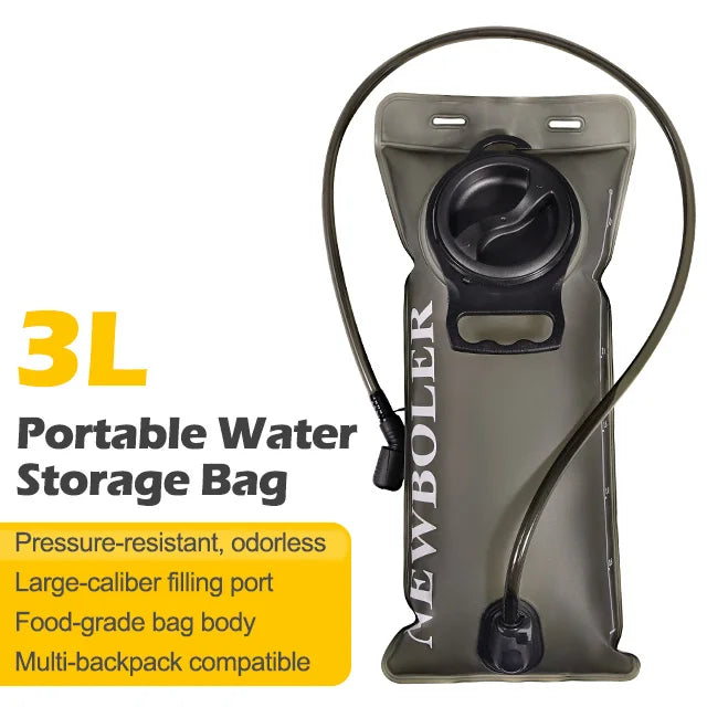Leakproof Hydration Water Bladder for Hiking & Camping