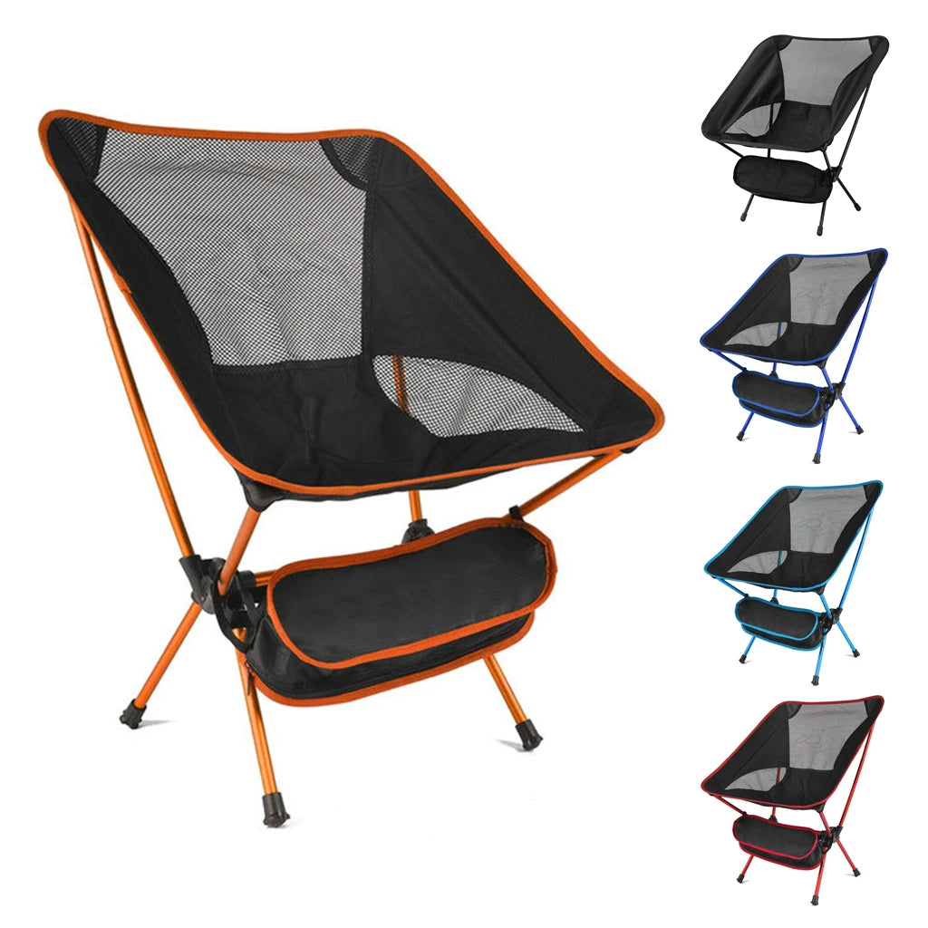 Portable Folding Chair – Ultralight Aluminum for Camping & Hiking | Field to Peak.