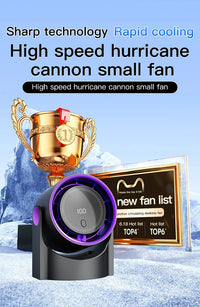 TINSOL Wireless Desktop Air Circulator Fan – Quiet Portable Fan for Desk, Wall & Ceiling Use