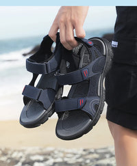Men's Waterproof Hiking Sandals Outdoor Beach Sandals