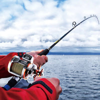 Heavy Duty Line Counter Trolling Reel – Conventional Level Wind Reel for Sea Fishing