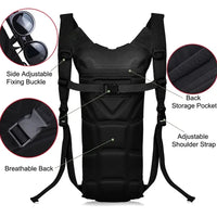 Hydration Backpack with Water Bladder for Hiking & Cycling