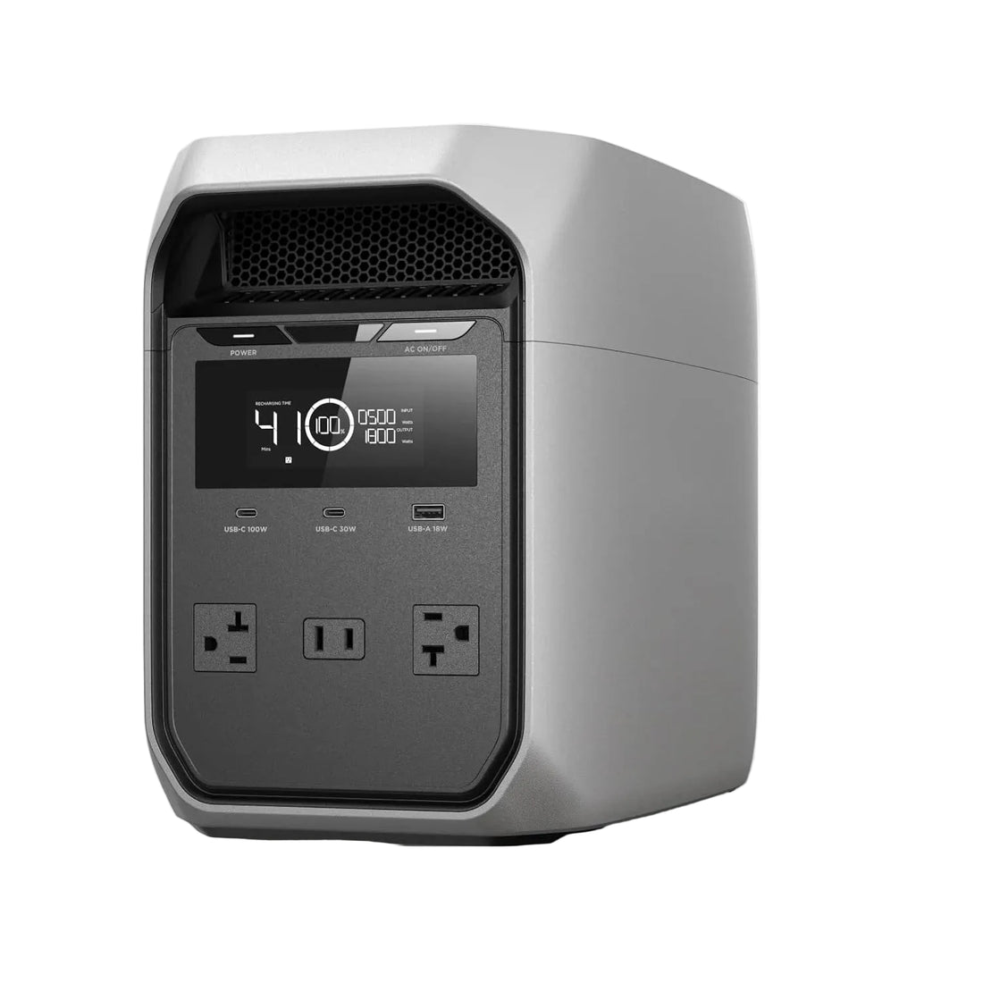 DELTA 3 Classic Portable Power Station – 1024Wh LiFePO4 Battery, 1800W AC Output, 100W USB-C, 1-Hour Fast Charging for Home Backup & Outdoor Use