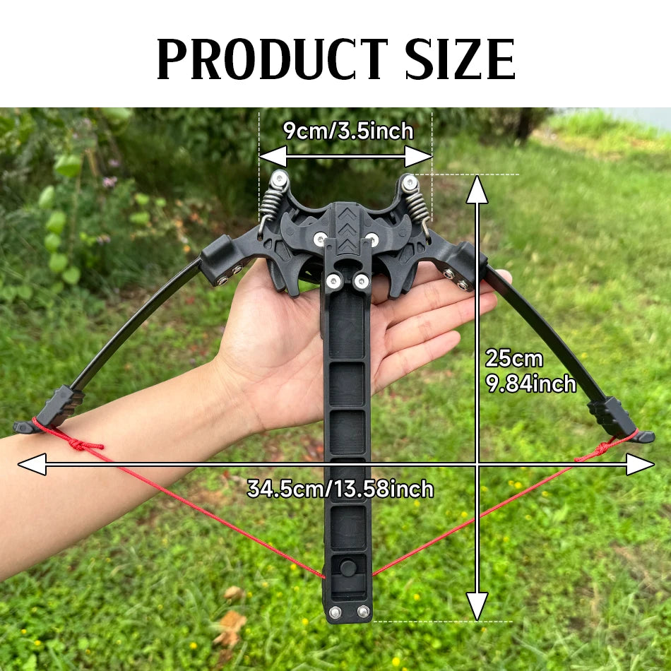 Folding Recurve Bow with Steel Ball Archery Set