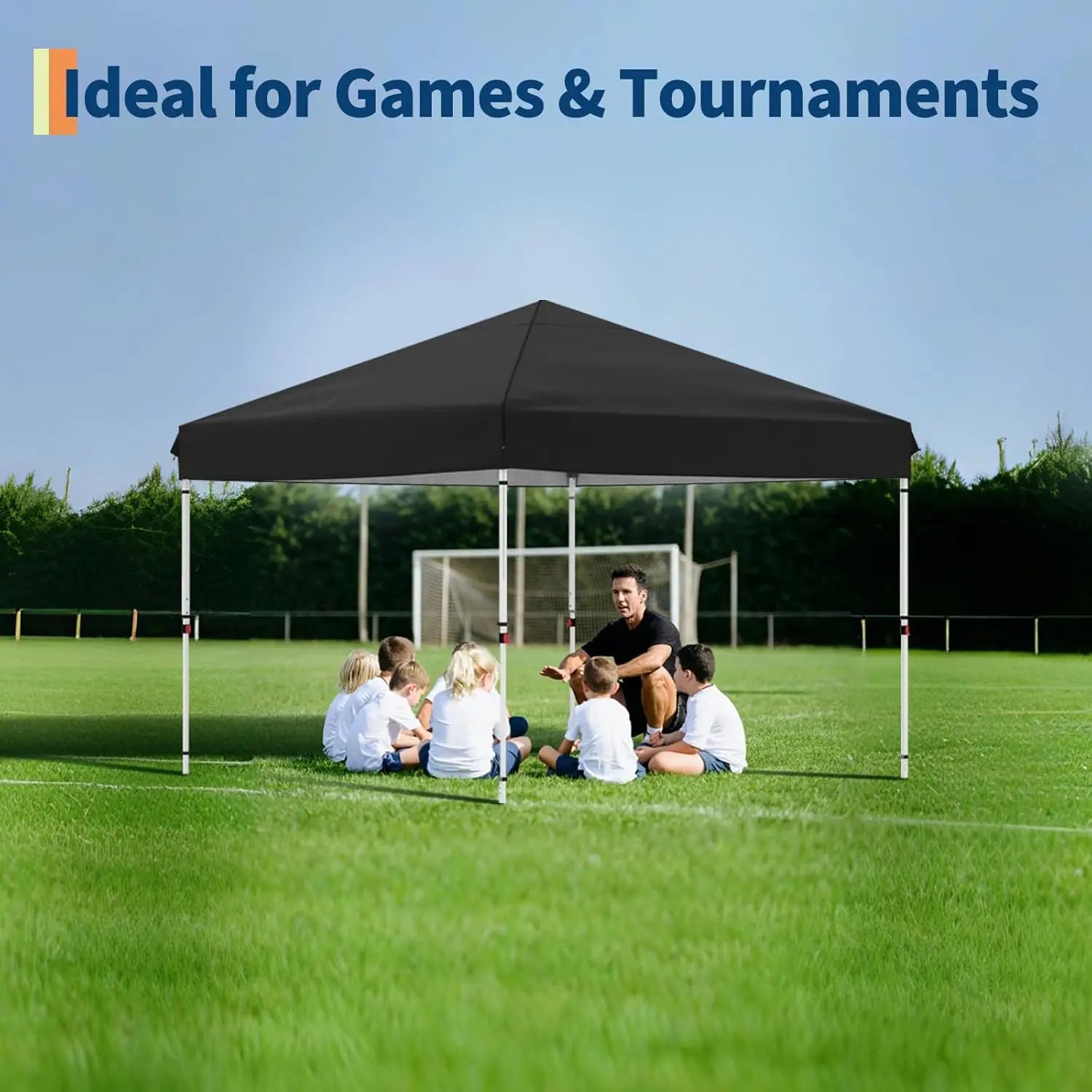 10x10 Instant Pop Up Canopy Tent with Sidewalls